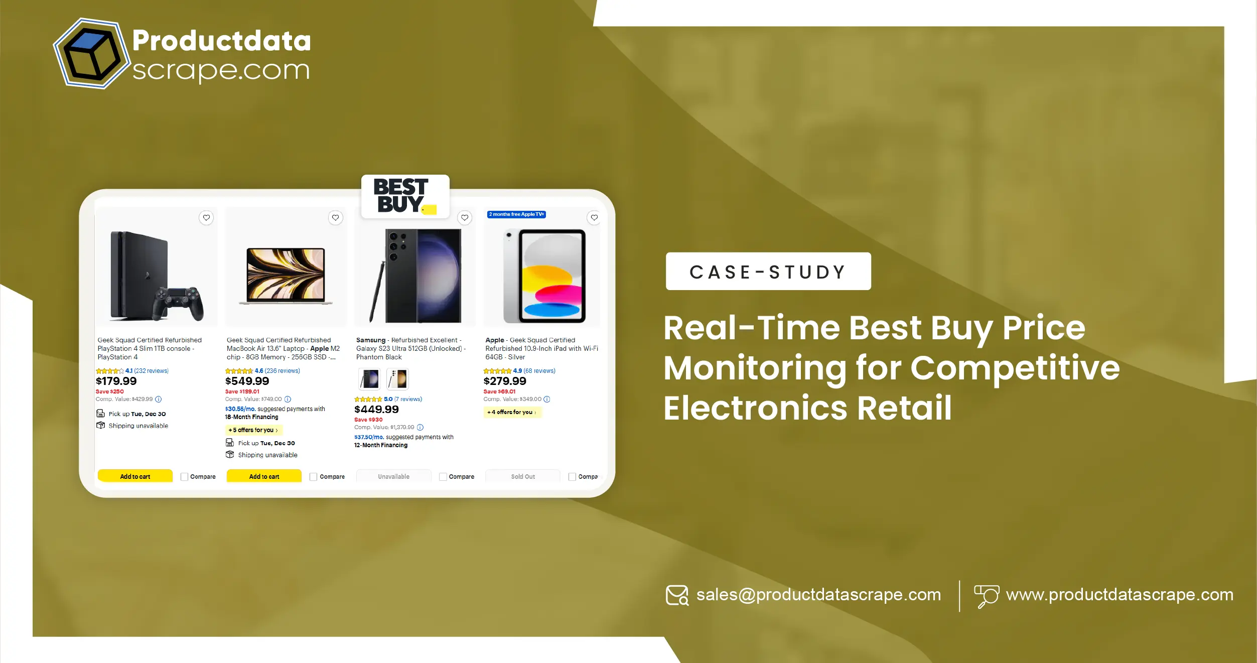 Real-Time Best Buy Price Monitoring for Competitive Electronics Retail